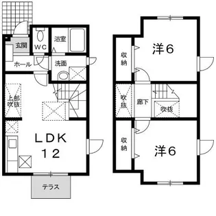 シンフォニーの間取り