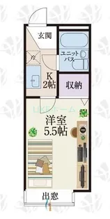 b’CASA市川大野re-born【2階】の間取り