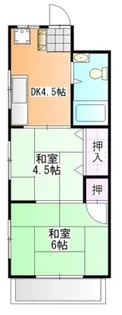 阿部ハウス【2階】の間取り