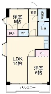 クリエイティブ第1富士【2階】の間取り