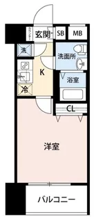 AXAS文京関口【7階】の間取り