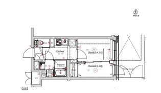 ベルシード方南町【1階】の間取り