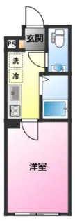 マイナビSTAYブロッサム武蔵小杉【3階】の間取り