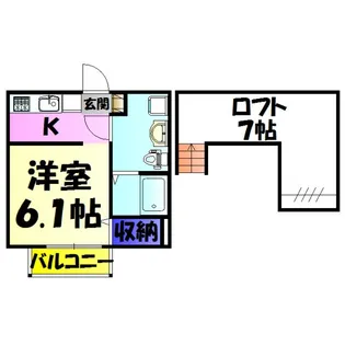 La Floraison【1階】の間取り