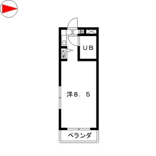 WILL OLYMPIA栄町【3階】の間取り