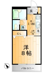 シャルマンスクエア【1階】の間取り
