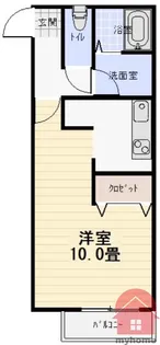アクアリオI【1階】の間取り