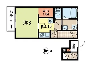 アネックスアラハタの間取り