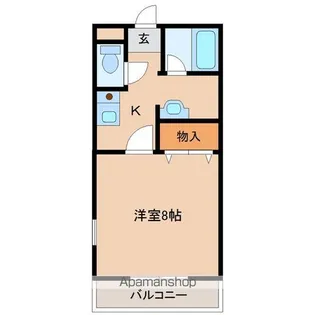 オーパスワン【2階】の間取り