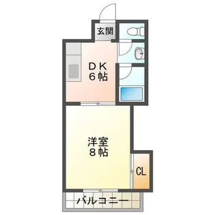 グランドハイツアザミ【2階】の間取り