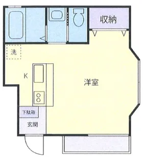 プラムハウス【1階】の間取り