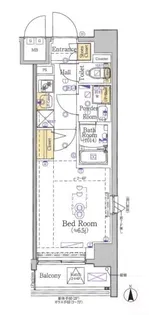 SHOKEN Residence横浜山手II【6階】の間取り