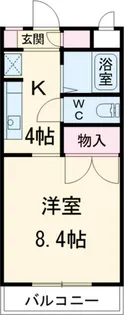 ツインシャトー富ケ丘【2階】の間取り