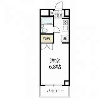 ロイヤルカーサ海老名【3階】の間取り