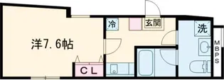 ファブール新江古田【1階】の間取り