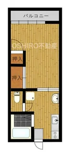エスポワール吾田【2階】の間取り