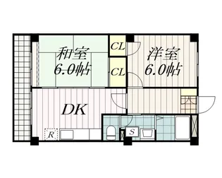 BJコートA棟【4階】の間取り