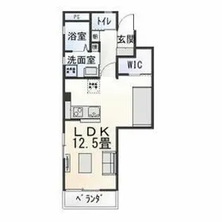 グランチェスタ【1階】の間取り