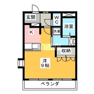 ディモア【1階】の間取り