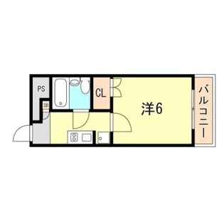 セシール鴨池【1階】の間取り