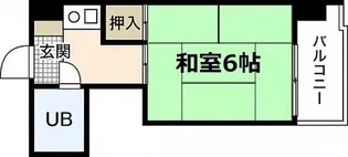 第一観音町ビル【3階】の間取り