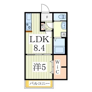 フェニックス南流山【2階】の間取り