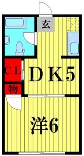 コーポ寿【3階】の間取り