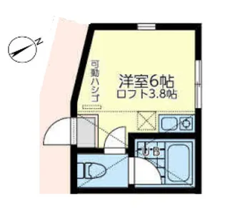 パルメイラ【1階】の間取り