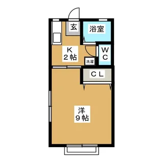 広和荘【2階】の間取り