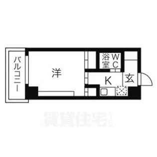 岩井橋ロイヤルハイツ【2階】の間取り