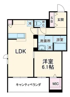仮)山門町ヘーベルハウス【2階】の間取り