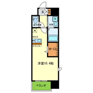 ONLYONE川西【9階】の間取り