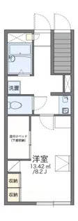 レオパレスシャルマン浅野II【1階】の間取り