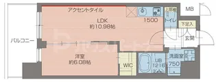 プレジオ新小岩EURO【2階】の間取り