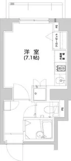Verona信濃町Lusso【8階】の間取り