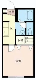 ディアス海神【1階】の間取り