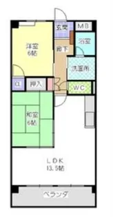 愛知県名古屋市緑区大清水1【マンション】の間取り