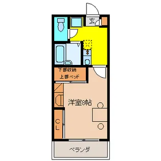 古島HIGA【2階】の間取り