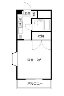 ヴェルデ多摩川【2階】の間取り