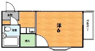 プチシャトー星ヶ丘2【2階】の間取り