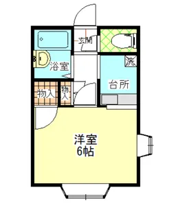 サンレジデンス【1階】の間取り