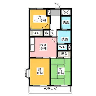 ベルロード23【2階】の間取り