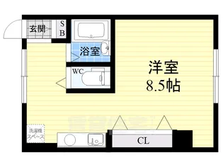 二宮マンション【1階】の間取り