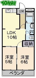 メゾンライフ【2階】の間取り
