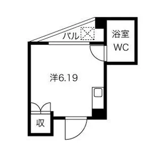 ビラカレッジ6【4階】の間取り