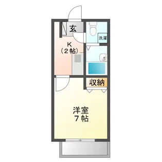 カルディア宇都【3階】の間取り