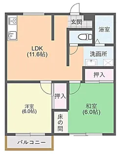 オフタイム10【1階】の間取り