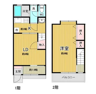 Villa早津崎の間取り