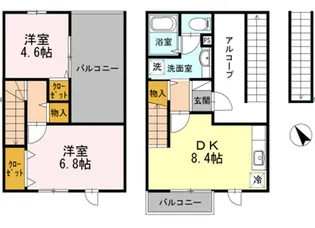 グランアヴァンティIIの間取り