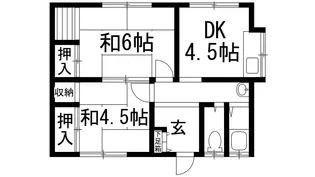坂上文化【2階】の間取り